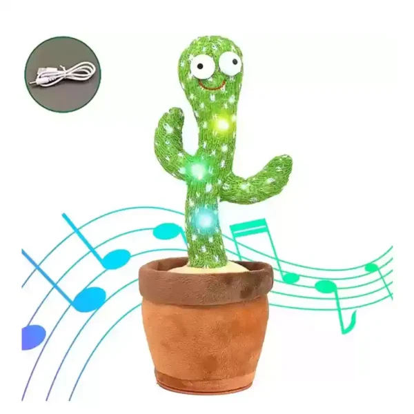 dancing cactus toy with music