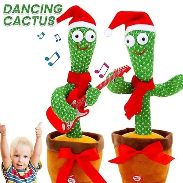 dancing christmas cactus toy